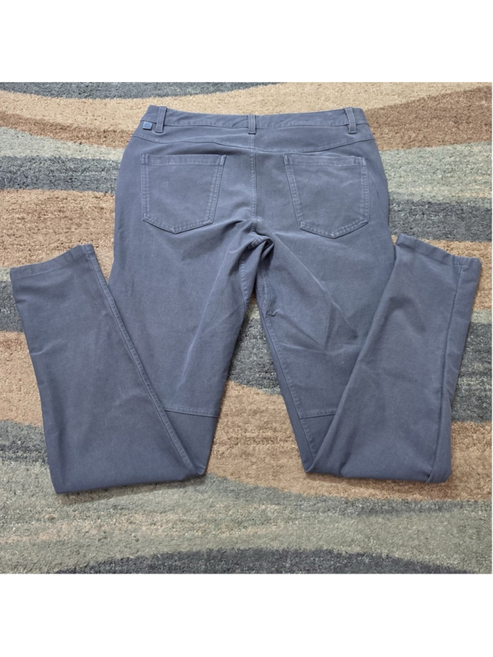 Lululemon ABC Pants Mens 32 Blue Stretch Casual Work Golf
